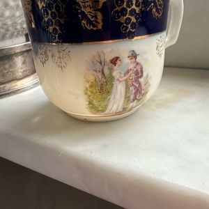 Tiny antique teacup